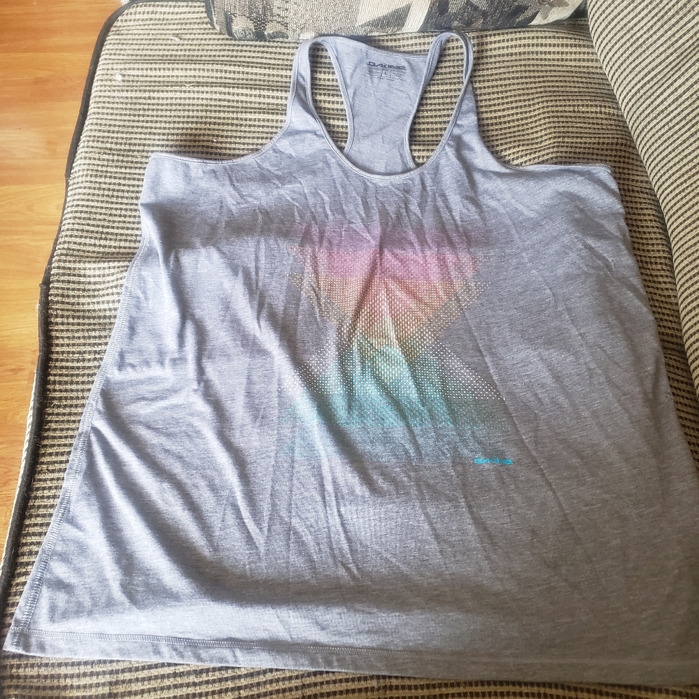Dakine ladies racer back tank, size L